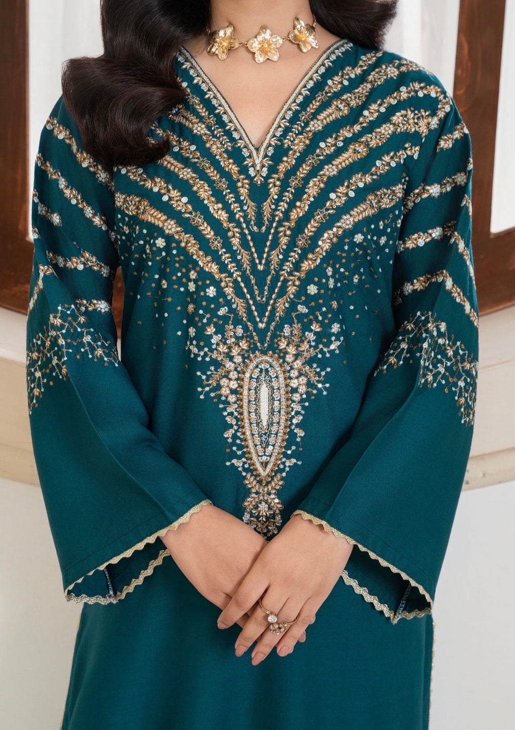 Luxe Embroidered 3PC