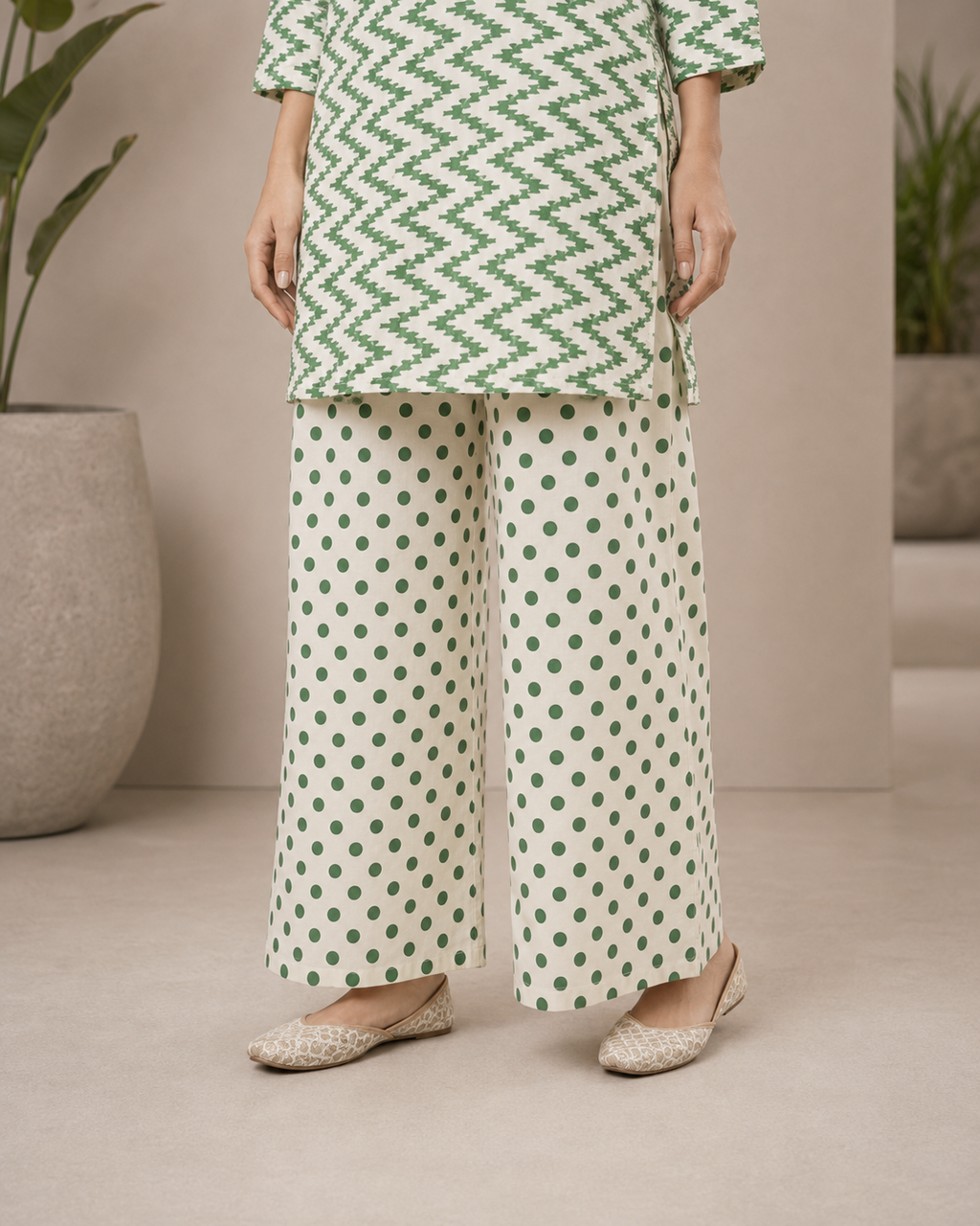 Emerald Chevron Co-ord Set