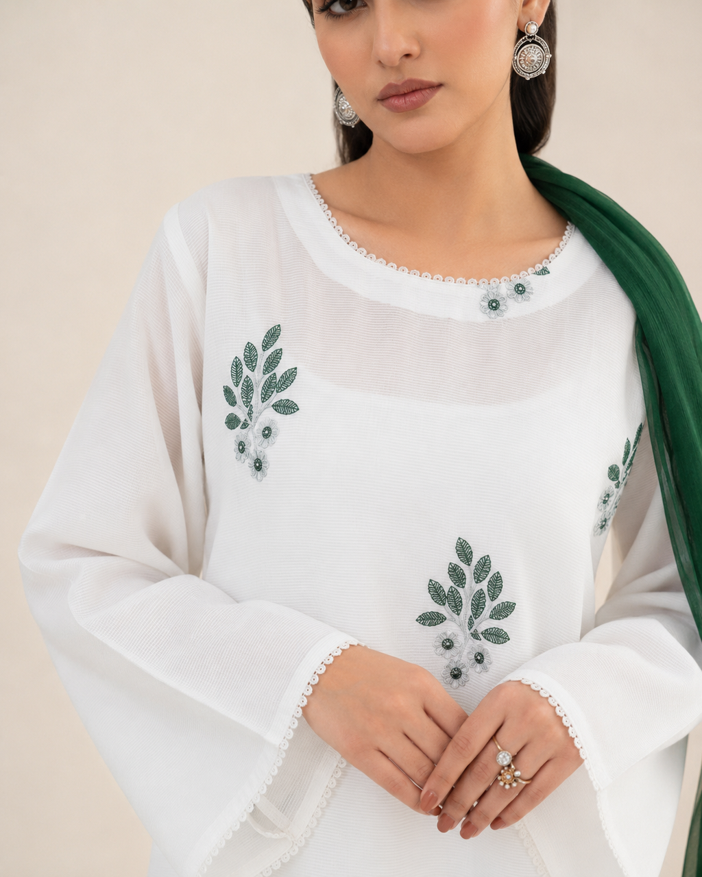 National Embroidered 3pc