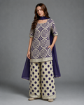 Pemberly Printed 3pc - Navy