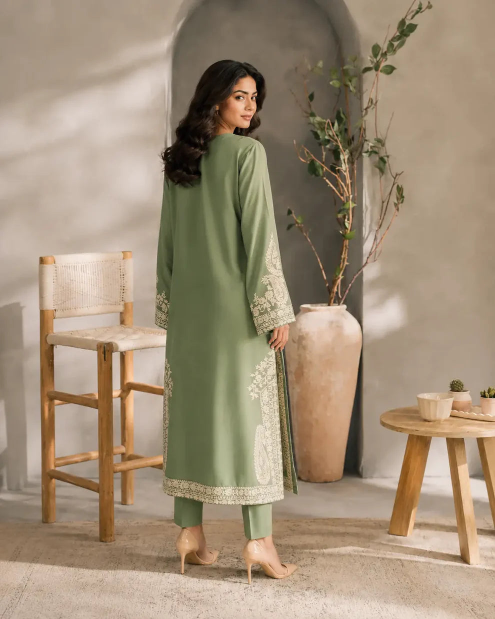 Embroidered | Summer Lawn  Afreen Embroidered 3Pc