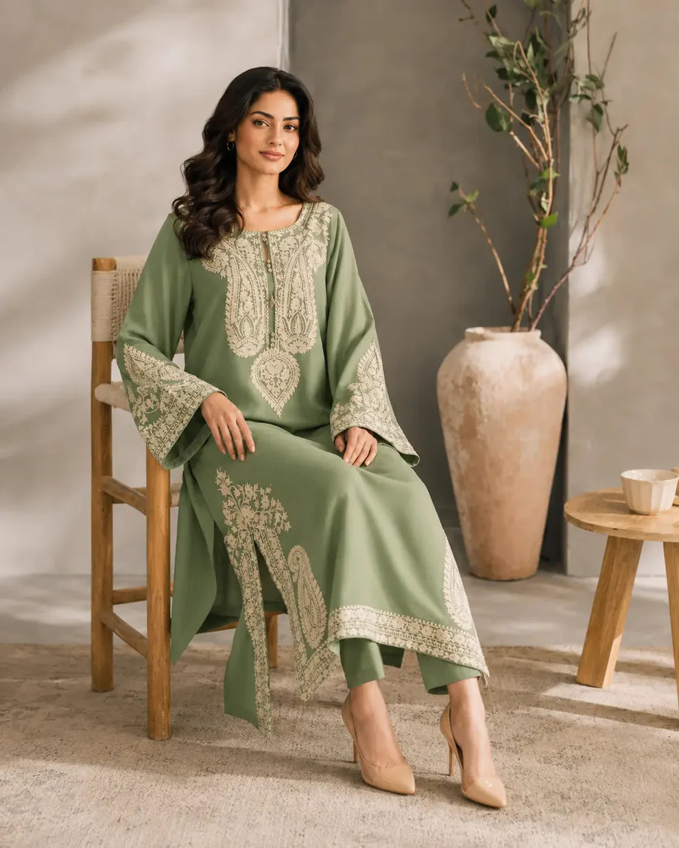 Embroidered | Summer Lawn  Afreen Embroidered 3Pc