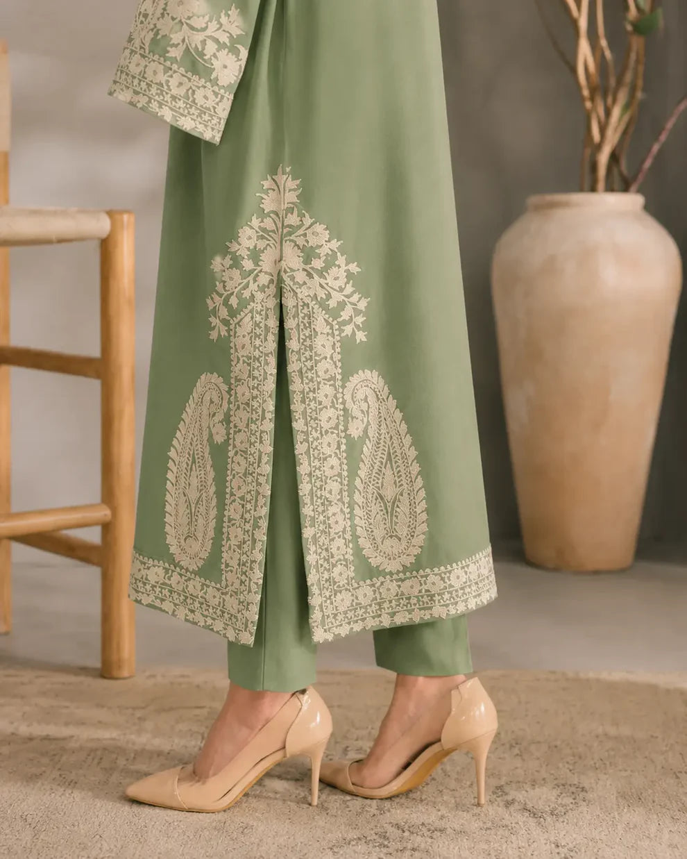 Embroidered | Summer Lawn  Afreen Embroidered 3Pc
