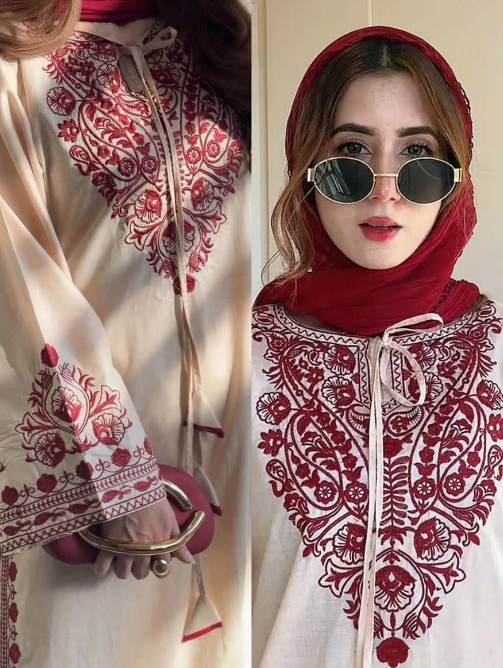 Laal Bahar Embroidered 3Pc