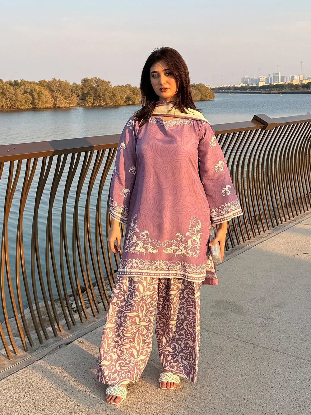 Wishmy  Embroidered  3pc