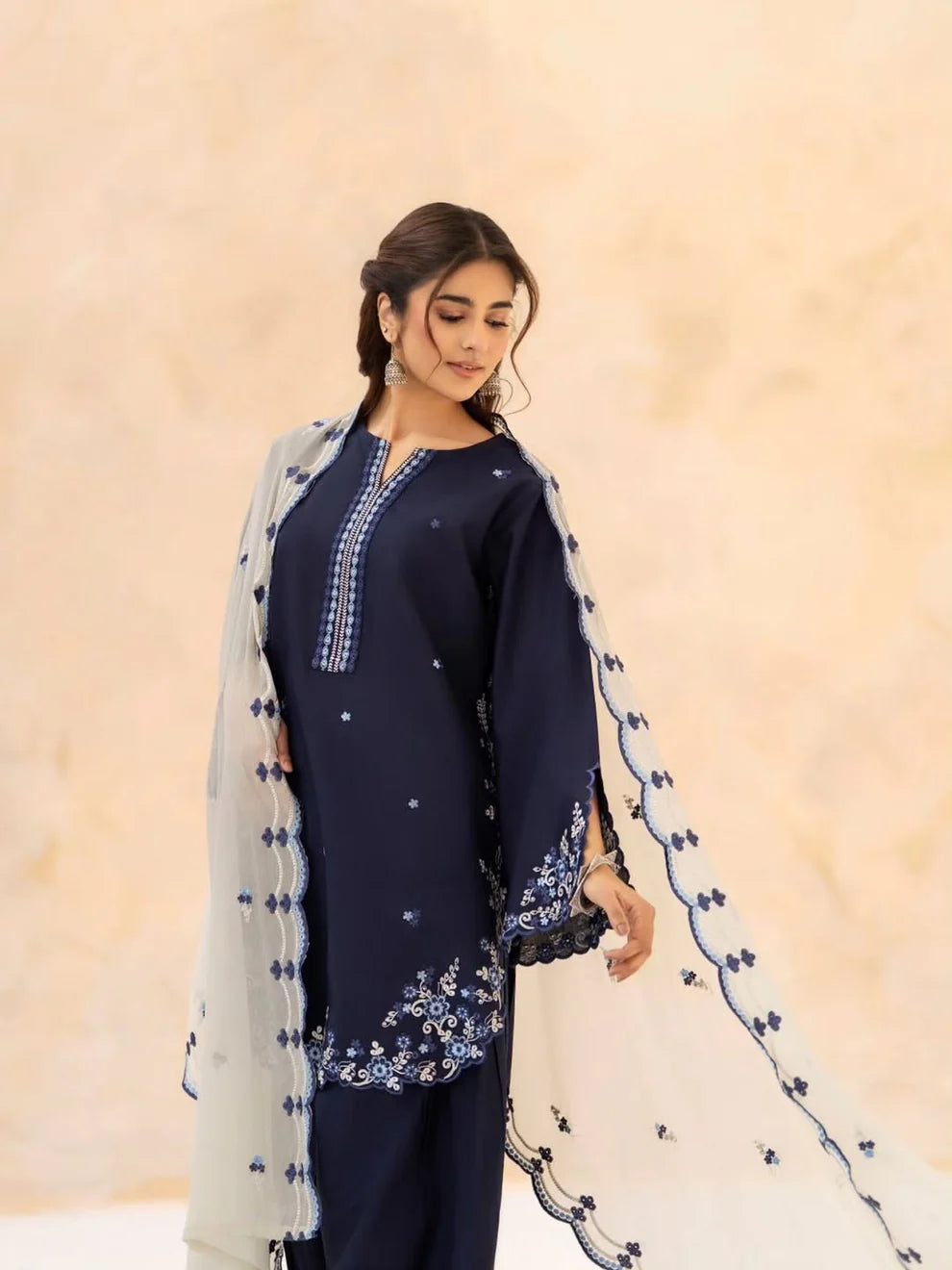 Embroidered | Lawn  Feroza embroidered 3pc