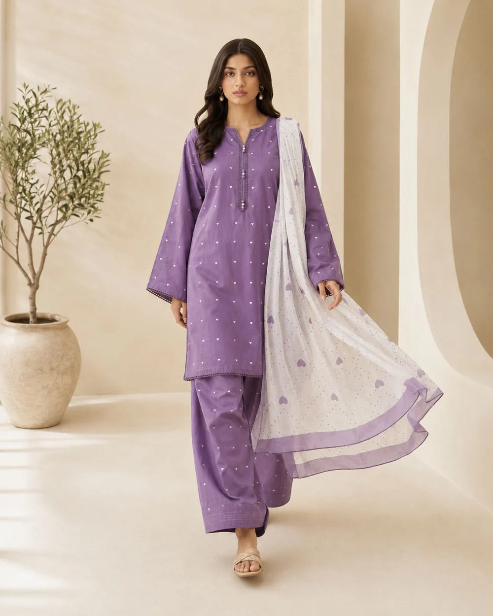 Maya Embroidered 3pc