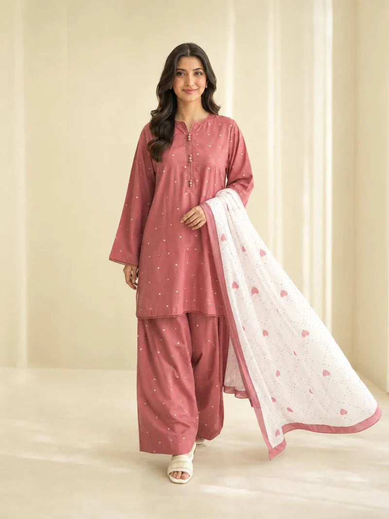 Safina   Embroidered   3pc