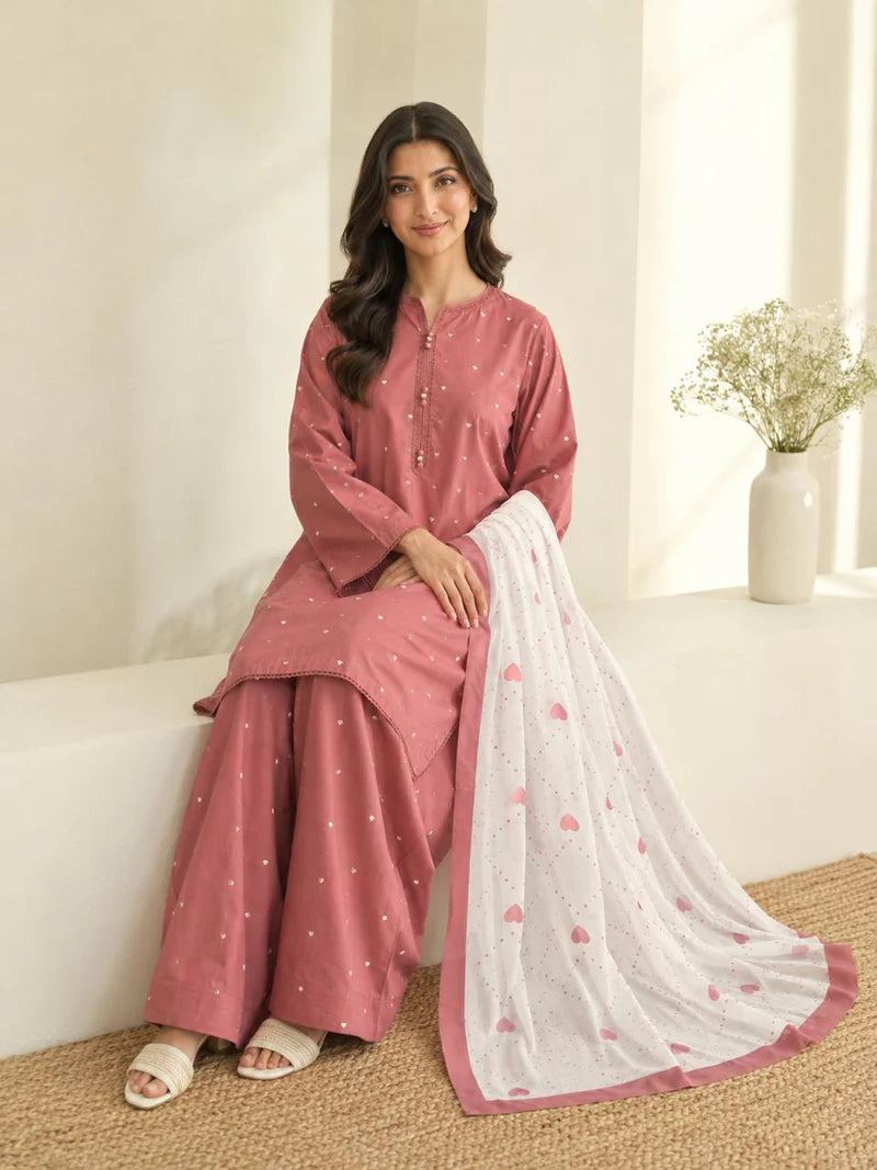 Safina   Embroidered   3pc