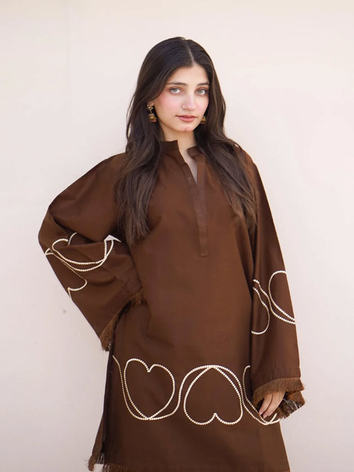 Ava Embroidered co-ord Set