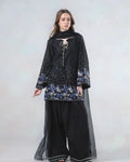 Osen   Black   Embroidered   3pc