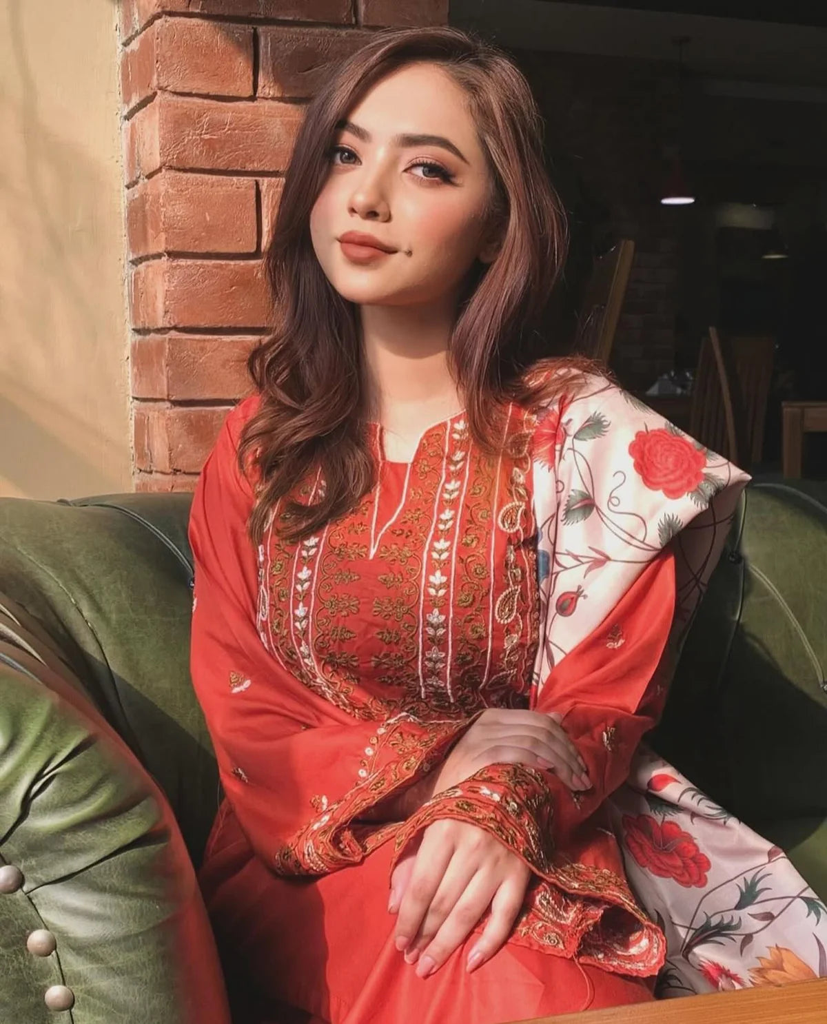 Liyana  Embroidered 3pc
