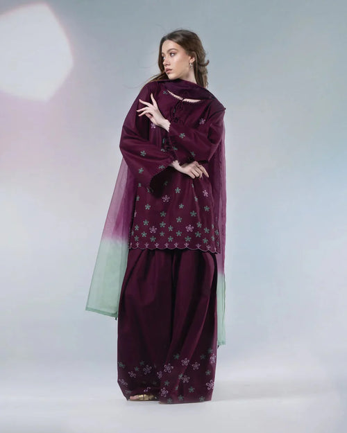 Elora Embroidered 3pc