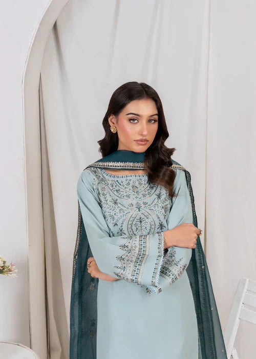 Lazule  Embroidered  3pc