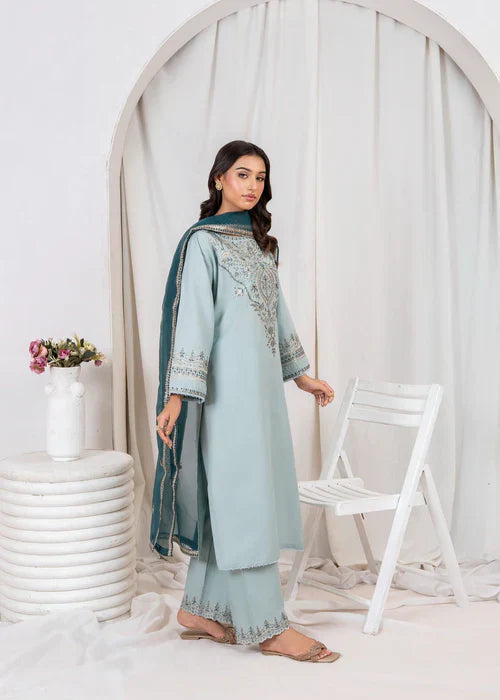 Lazule  Embroidered  3pc