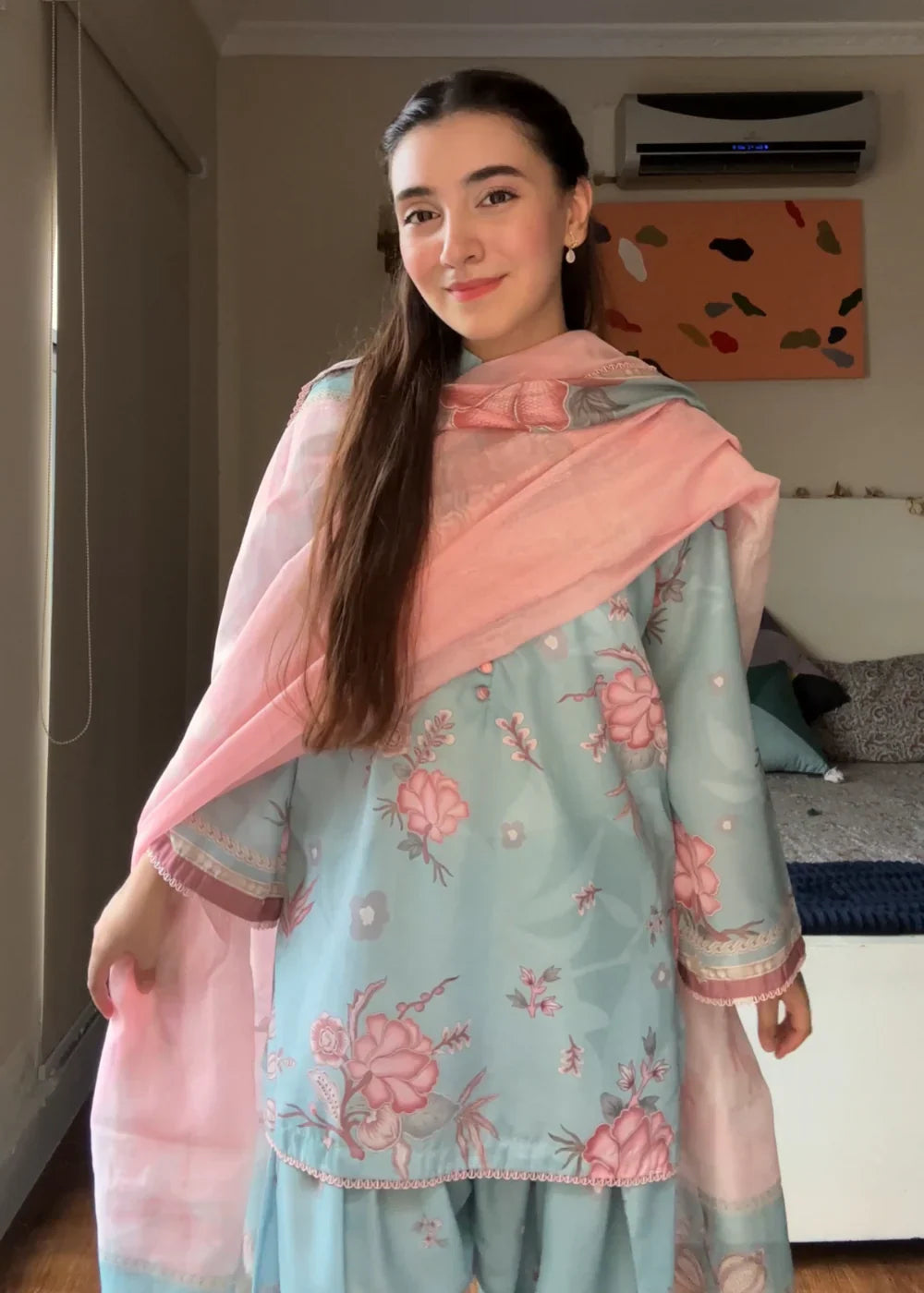 Bareen   Embroidered   3pc