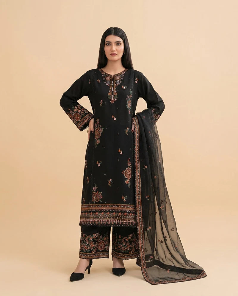Hareem   Embroidered   3pc